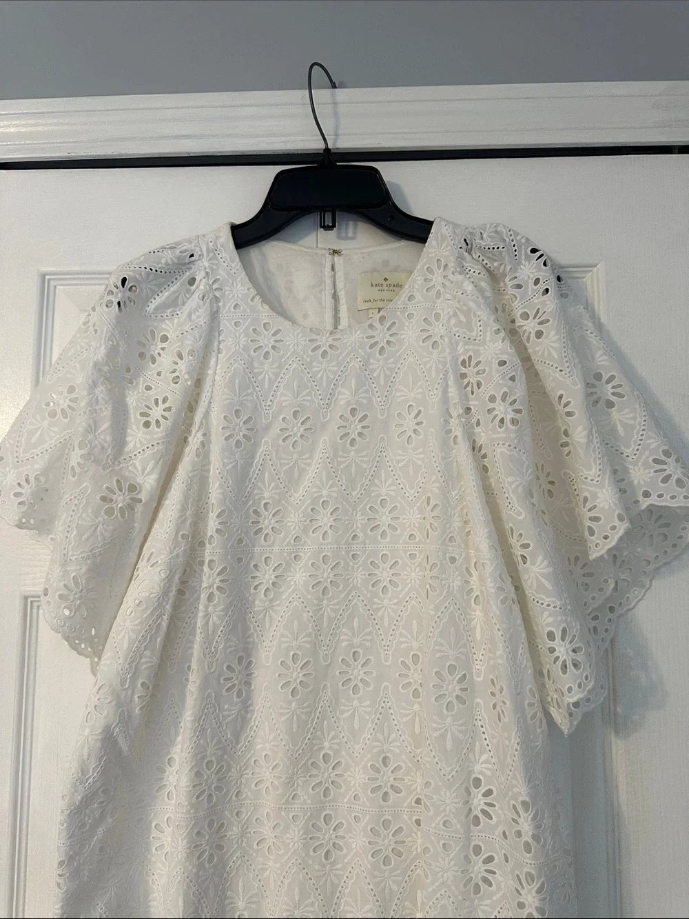 Kate spade white dress size large - Picture 5 of 16